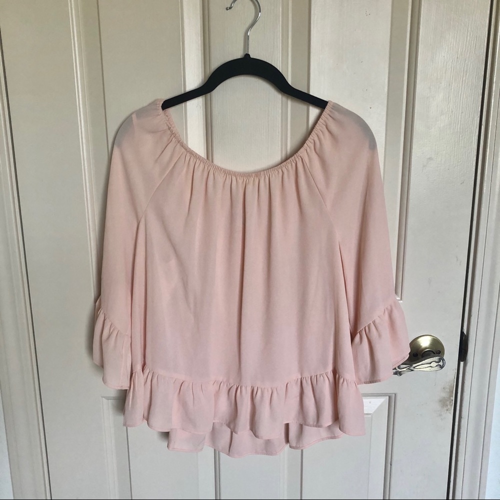 Ruffled top